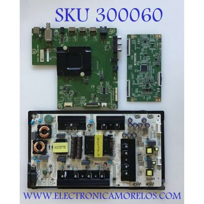 KIT DE TARJETAS SHARP / MAIN 241103A / RSAG7.820.8252/ROH / 241102A / FUENTE 239778 / HLL-5465WC / RSAG7.820.7911/ROH / T-CON 44-9771460O / HV650QUBF90 / C-PCB-HV650QUB / PANEL HD650S1U71-L1\S0\GM\ROH / MODELO LC-65Q7370U